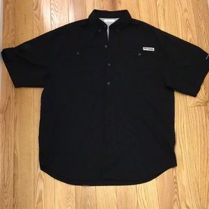 Mens Columbia PFG button down sport shirt